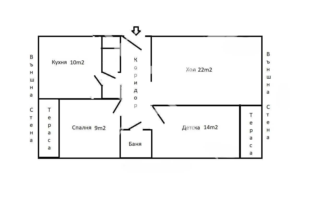 Многостаен апартамент в Айтос - 94 кв.м за 450 €/кв.м - Снимка #1
