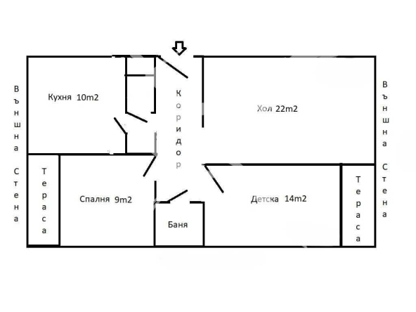 Многостаен апартамент в Айтос - 94 кв.м за 883 €/кв.м - Снимка #1