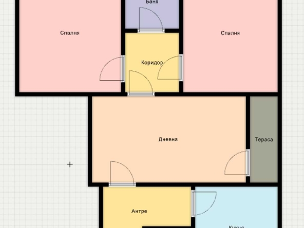 Тристаен апартамент в Пазарджик, Идеален център - 87 кв.м за 1138 €/кв.м - Снимка #1