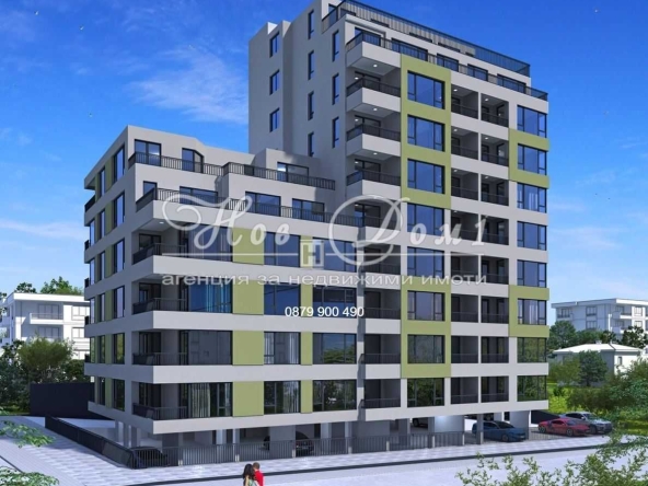 Тристаен апартамент в Варна, Левски - 102 кв.м за 1426 €/кв.м - Снимка #1