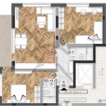 Тристаен апартамент в София, Люлин 6 - 115 кв.м за 1302 €/кв.м - Снимка #1