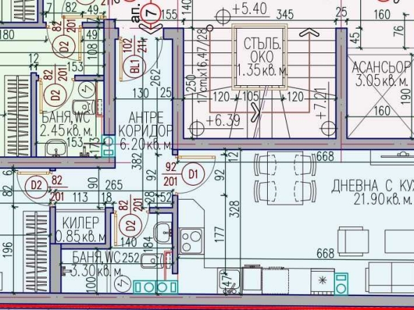 Двустаен апартамент в Пловдив, Кючук Париж - 66 кв.м за 1356 €/кв.м - Снимка #1