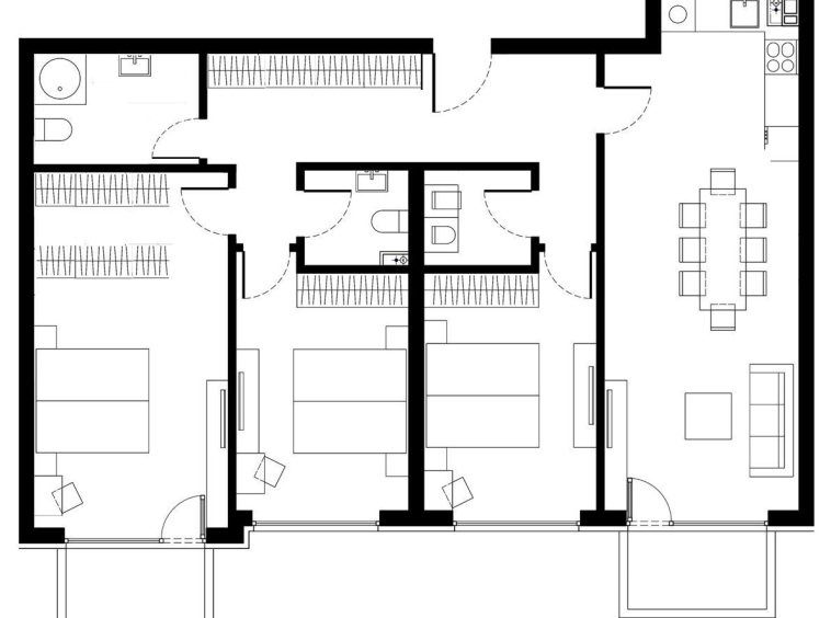Четиристаен апартамент в София, Малинова долина - 151 кв.м за 1783 €/кв.м - Снимка #1