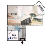 Едностаен апартамент в София, Люлин 7 - 45 кв.м за 1945 €/кв.м - Снимка #1