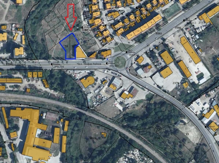 Парцел в Карлово - 1677 кв.м за 59 €/кв.м - Снимка #1