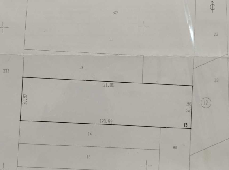 Парцел в с. Крумово, Област Пловдив - 3700 кв.м за 21 €/кв.м - Снимка #1