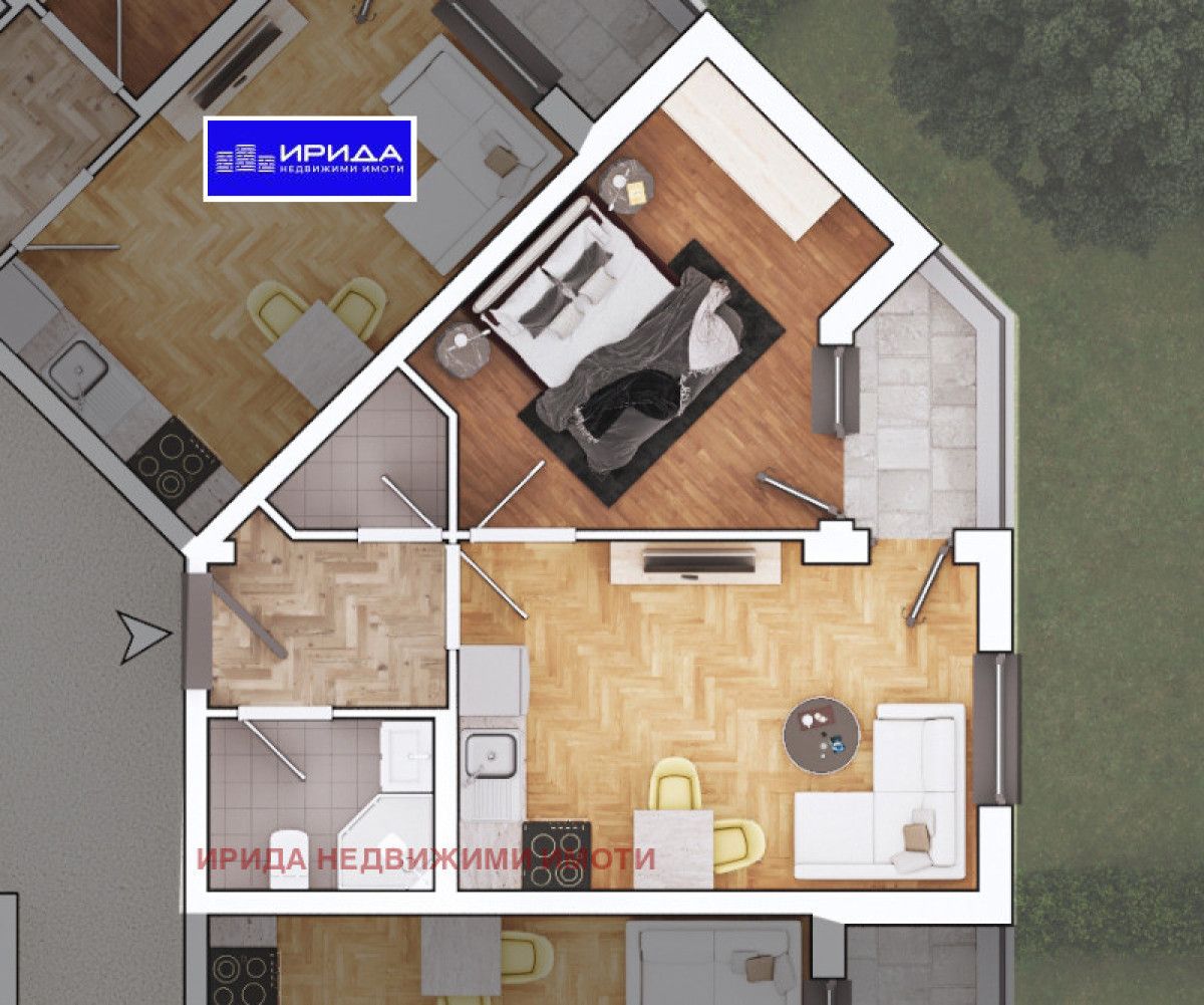 Двустаен апартамент в София, Овча купел - 63 кв.м за 1855 €/кв.м - Снимка #1