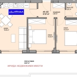 Тристаен апартамент в София, Люлин 8 - 69 кв.м за 1886 €/кв.м - Снимка #1