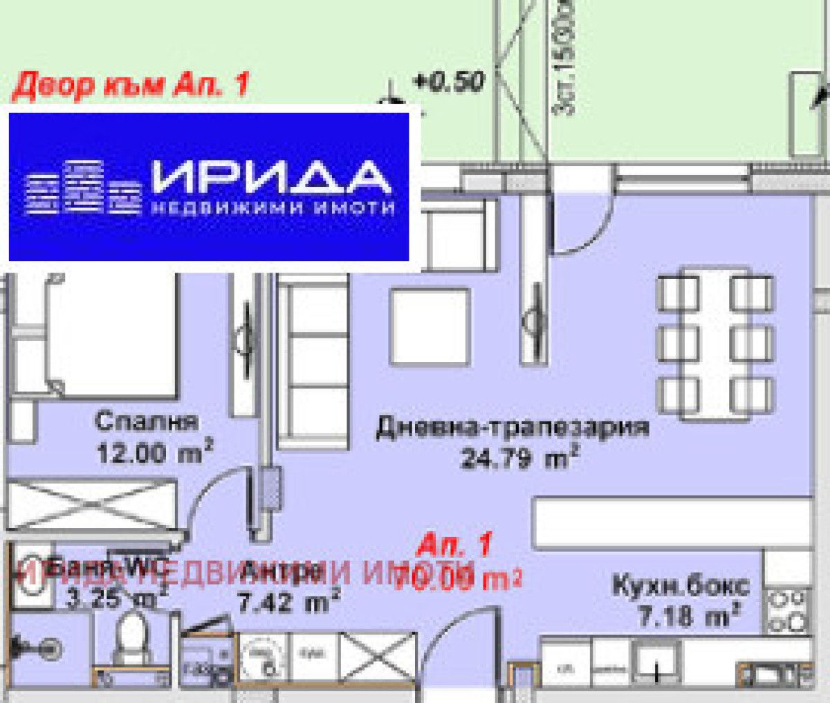 Двустаен апартамент в София, Бояна - 71 кв.м за 2329 €/кв.м - Снимка #1