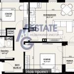 Тристаен апартамент в Бургас, Изгрев - 79 кв.м за 1583 €/кв.м - Снимка #1