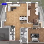 Тристаен апартамент в София, Лозенец - 221 кв.м за 2809 €/кв.м - Снимка #1