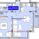 Двустаен апартамент в София, Люлин 6 - 87 кв.м за 1447 €/кв.м - Снимка #1