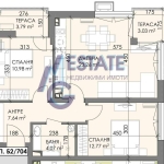 Тристаен апартамент в Бургас, Меден рудник - зона В - 95 кв.м за 558 €/кв.м - Снимка #1