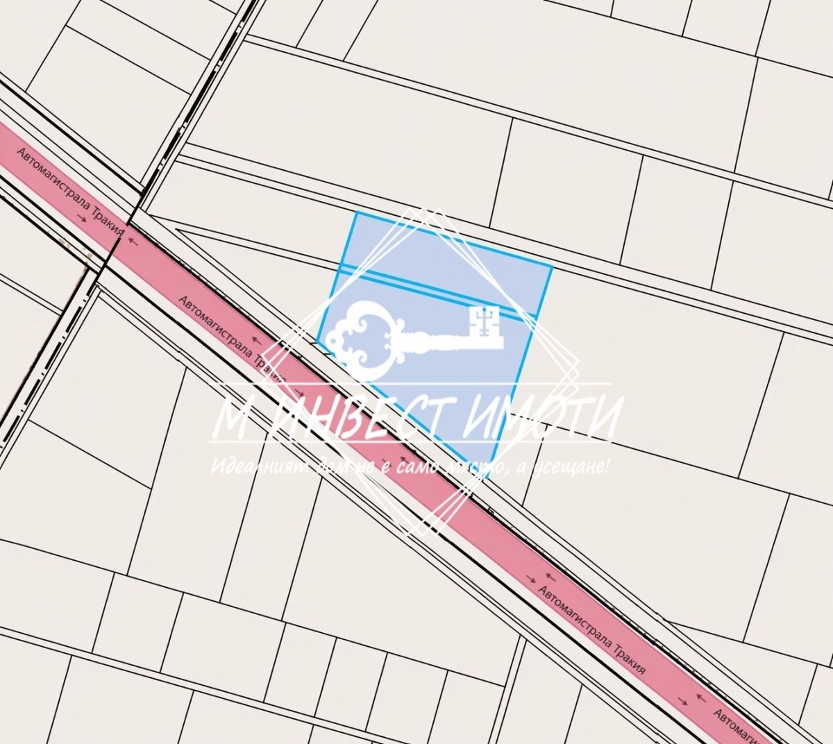Парцел в с. Добровница, Област Пазарджик - 25324 кв.м за 36 €/кв.м - Снимка #1