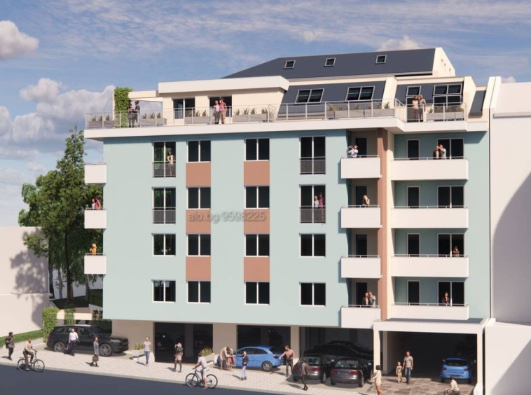 Двустаен апартамент в Бургас, Меден рудник - зона Б - 71 кв.м за 888 €/кв.м - Снимка #1