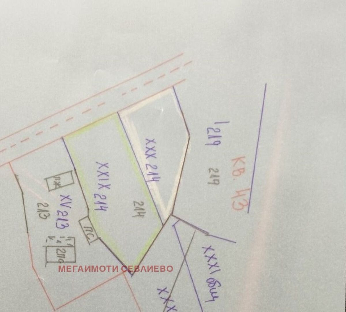 Парцел в с. Душево, Област Габрово - 2218 кв.м за 2 €/кв.м - Снимка #1