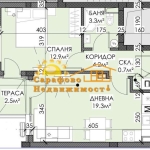 Двустаен апартамент в Бургас, Сарафово - 60 кв.м за 1494 €/кв.м - Снимка #1