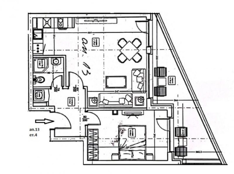 Двустаен апартамент в Царево - 81 кв.м за 1498 €/кв.м - Снимка #1