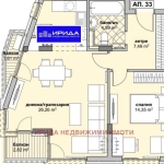 Двустаен апартамент в София, Люлин 6 - 91 кв.м за 1448 €/кв.м - Снимка #1