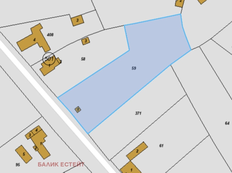 Парцел в с. Безводица, Област Добрич - 2262 кв.м за 6 €/кв.м - Снимка #1