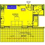 Едностаен апартамент в София, Център - 60 кв.м за 2096 €/кв.м - Снимка #1