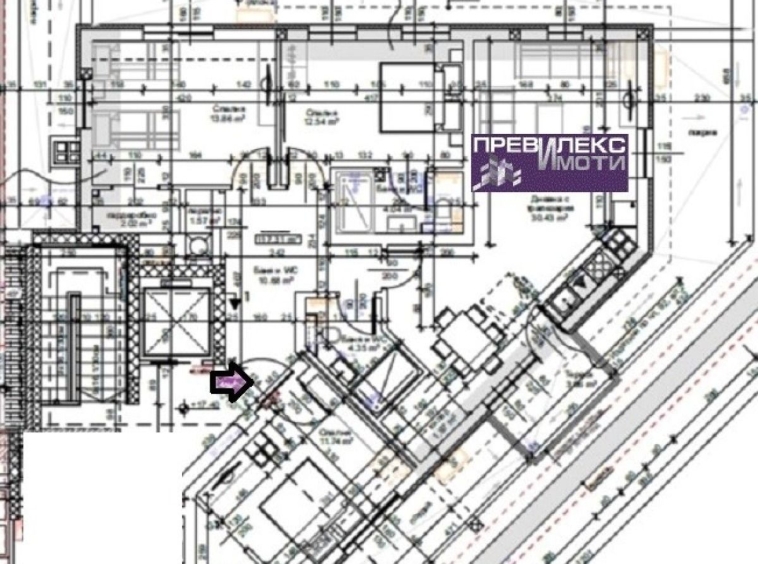 Многостаен апартамент в Пловдив, Тракия - 135 кв.м за 1151 €/кв.м - Снимка #1