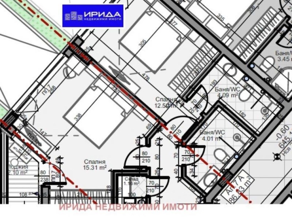 Тристаен апартамент в София, Младост 4 - 101 кв.м за 1855 €/кв.м - Снимка #1