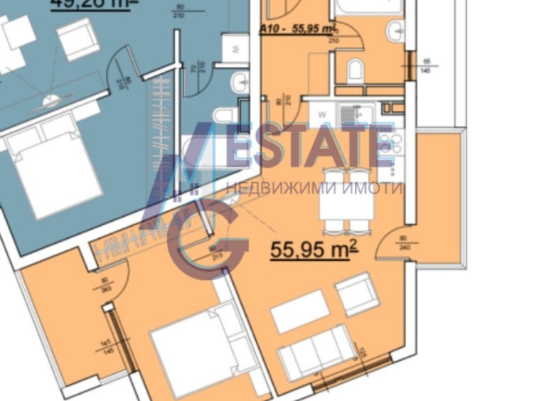 Двустаен апартамент в с. Равда, Област Бургас - 55 кв.м за 1102 €/кв.м - Снимка #1