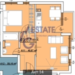 Двустаен апартамент в с. Равда, Област Бургас - 55 кв.м за 669 €/кв.м - Снимка #1