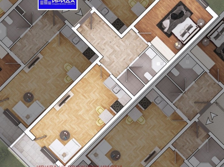 Двустаен апартамент в София, Овча купел - 89 кв.м за 2023 €/кв.м - Снимка #1