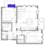 Тристаен апартамент в София, Малинова долина - 120 кв.м за 1766 €/кв.м - Снимка #1