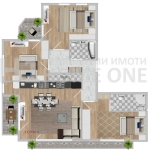 Многостаен апартамент в София, Кръстова вада - 136 кв.м за 2500 €/кв.м - Снимка #1