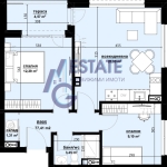 Тристаен апартамент в Бургас, Изгрев - 78 кв.м за 1385 €/кв.м - Снимка #1