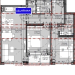 Тристаен апартамент в София, Младост 4 - 99 кв.м за 1853 €/кв.м - Снимка #1