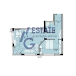 Двустаен апартамент в Бургас, Меден рудник - зона В - 80 кв.м за 748 €/кв.м - Снимка #1