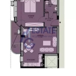 Двустаен апартамент в Бургас, Меден рудник - зона В - 75 кв.м за 750 €/кв.м - Снимка #1