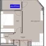 Двустаен апартамент в София, Оборище - 62 кв.м за 2795 €/кв.м - Снимка #1