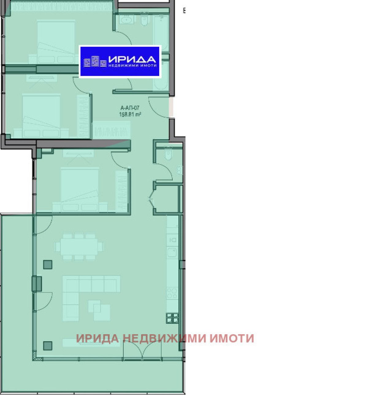 Многостаен апартамент в София, Оборище - 185 кв.м за 3309 €/кв.м - Снимка #1