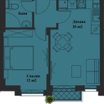 Двустаен апартамент в София, Банишора - 53 кв.м за 2353 €/кв.м - Снимка #1