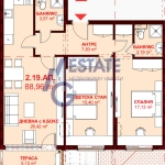 Тристаен апартамент в Свети Влас - 113 кв.м за 702 €/кв.м - Снимка #1