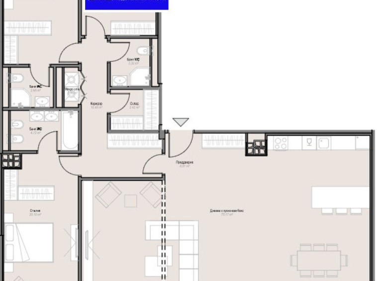Многостаен апартамент в София, Оборище - 248 кв.м за 2795 €/кв.м - Снимка #1