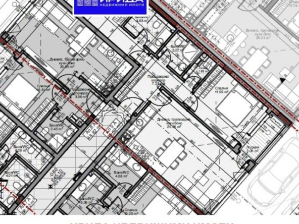 Тристаен апартамент в София, Младост 4 - 99 кв.м за 1864 €/кв.м - Снимка #1