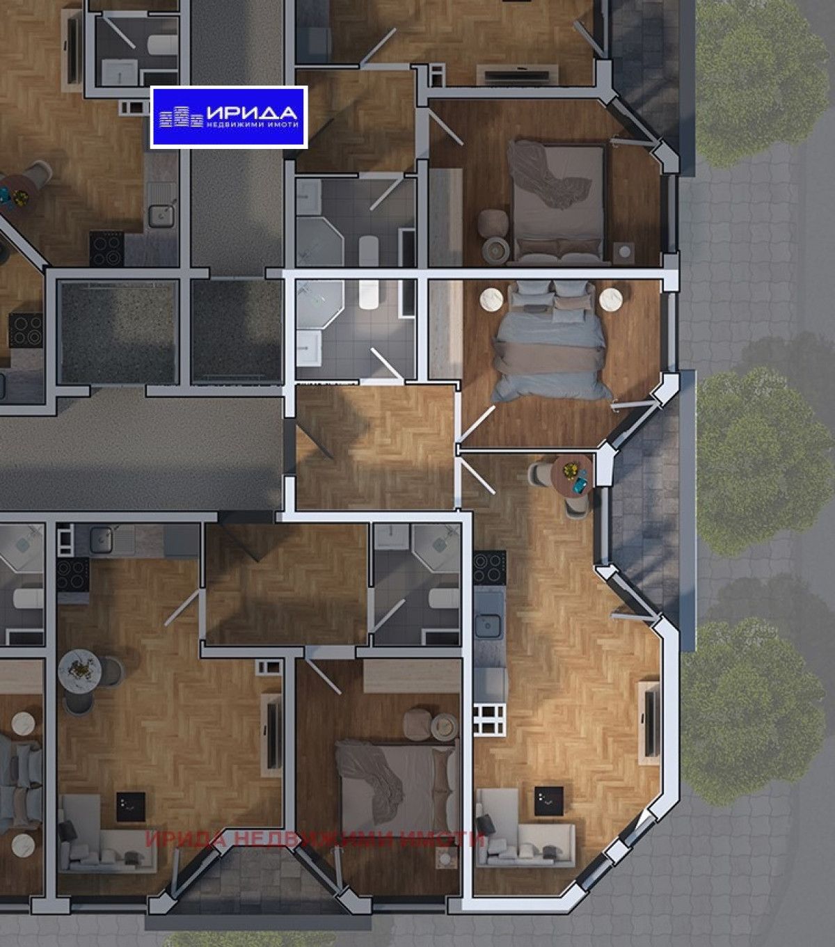 Двустаен апартамент в София, Дружба 1 - 82 кв.м за 1642 €/кв.м - Снимка #1