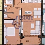 Двустаен апартамент в Бургас, Братя Миладинови - 69 кв.м за 876 €/кв.м - Снимка #1