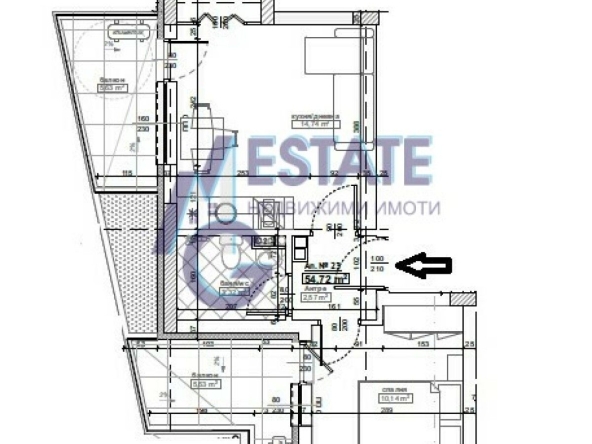 Двустаен апартамент в Китен - 65 кв.м за 1200 €/кв.м - Снимка #1