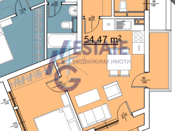 Двустаен апартамент в с. Равда, Област Бургас - 61 кв.м за 662 €/кв.м - Снимка #1
