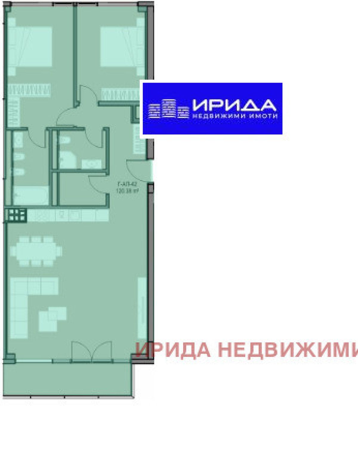 Тристаен апартамент в София, Оборище - 140 кв.м за 3135 €/кв.м - Снимка #1