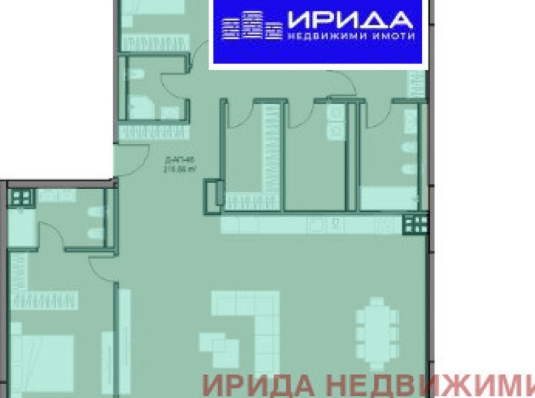 Многостаен апартамент в София, Кръстова вада - 224 кв.м за 2154 €/кв.м - Снимка #1
