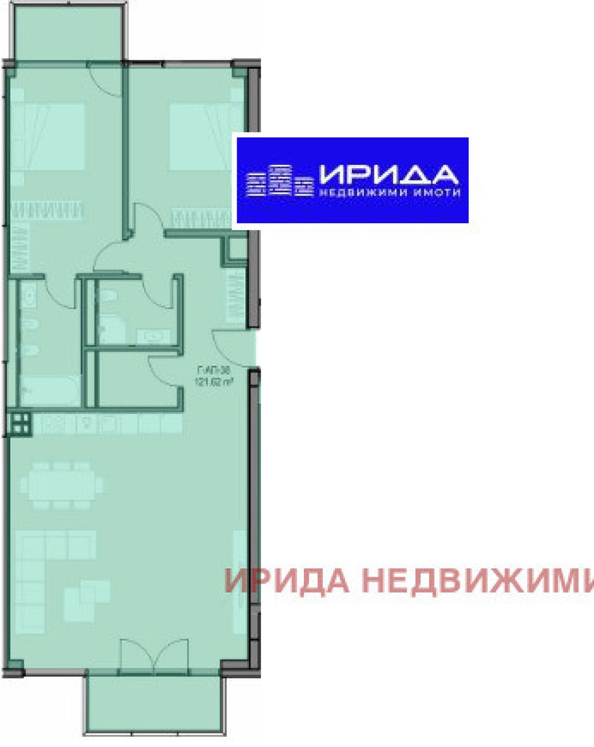 Тристаен апартамент в София, Оборище - 140 кв.м за 3053 €/кв.м - Снимка #1