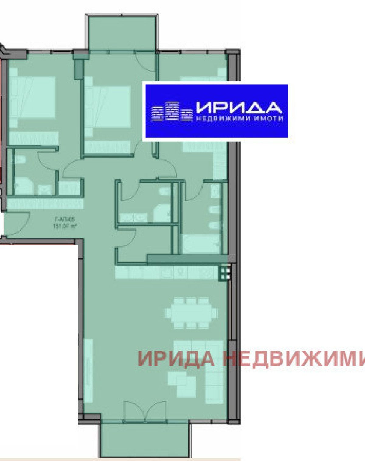 Многостаен апартамент в София, Оборище - 176 кв.м за 2232 €/кв.м - Снимка #1